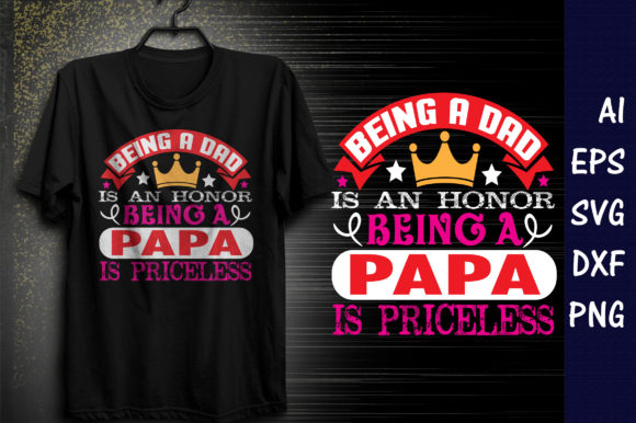 Dad Honor Graphic T-Shirt Design Review