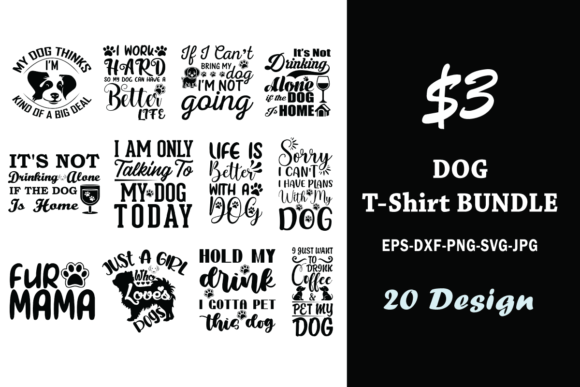 Dog T-Shirt Bundle