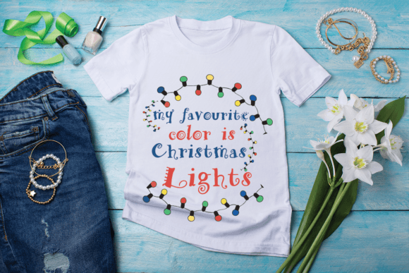 Favourite Color SVG T-shirt Design