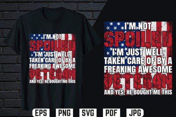 Freaking Awesome Veteran T-shirt Design: Graphics & T-Shirt Designs Review