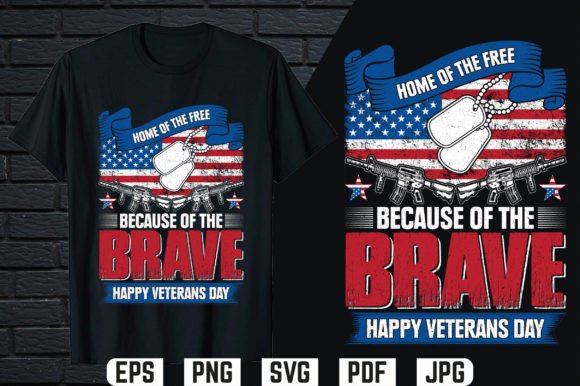 Happy Veterans Day T-shirt Design Graphics