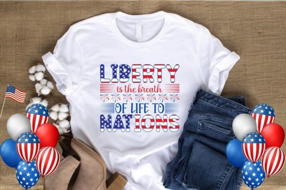 Liberty is the Breath T-shirt Design: Graphic Templates Review