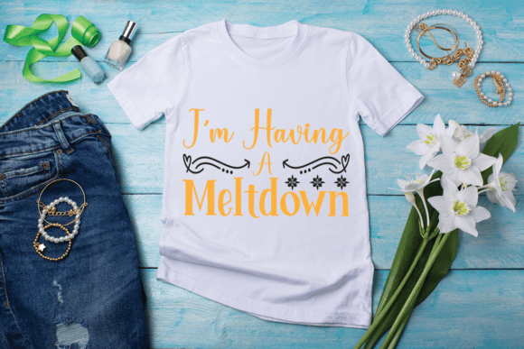Meltdown SVG T-shirt Design
