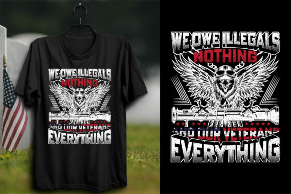Owe Illegal Veteran T-Shirt: Design & Graphics Review