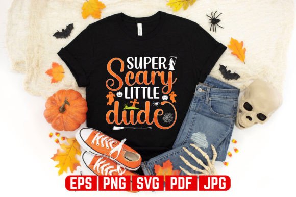 Super Scary Halloween T-Shirt Designs & Graphics