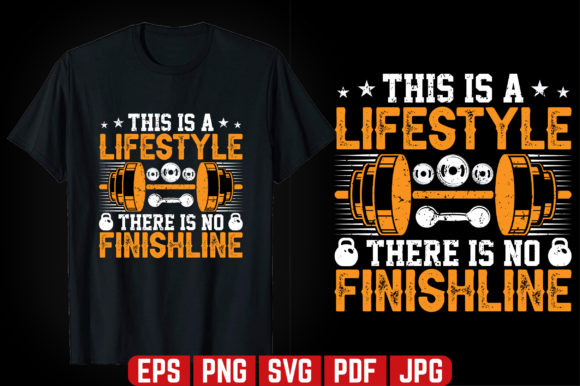 This is a Lifestyle GYM T-shirt Design